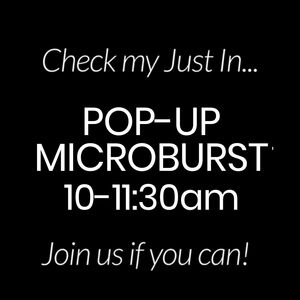 Microburst Sharing Event SAT 2/07 10-1130am